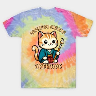 Artist cat T-Shirt